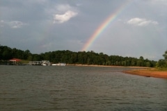 Rainbow over the Lake